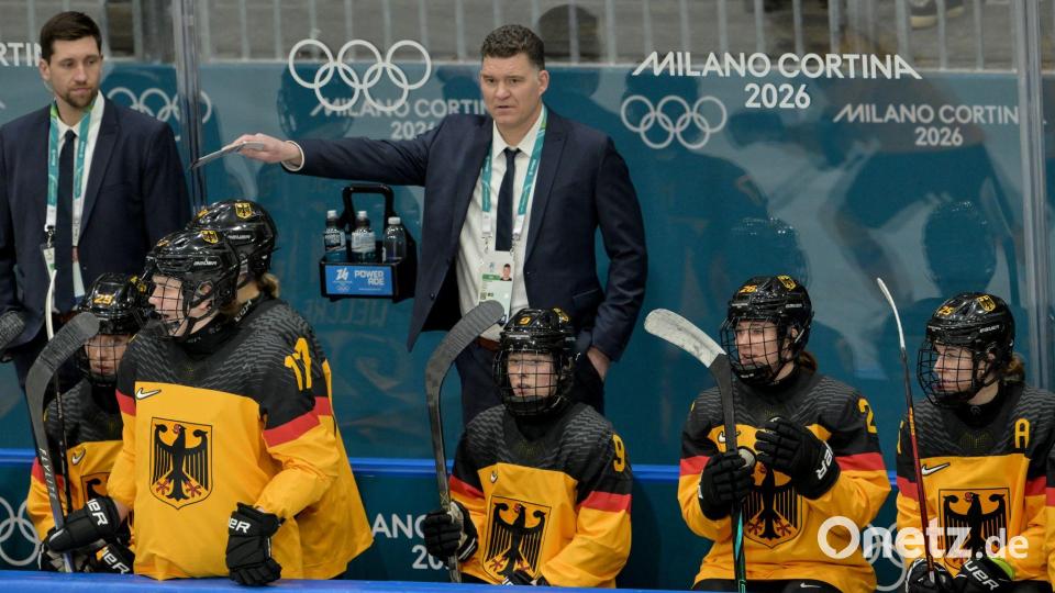 Deutschlands Eishockey-Frauen sind im Olympia-Viertelfinale ausgeschieden Bild: Peter Kneffel/dpa