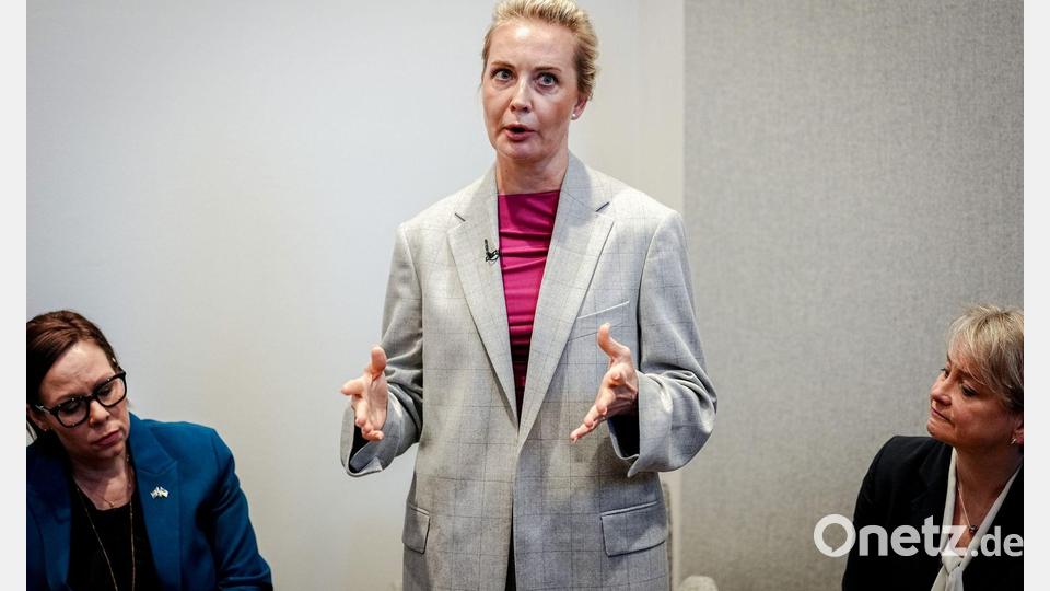 Die Witwe des russischen Oppositionsführers Alexej Nawalny, Julia, fordert bei einem Auftritt mit Außenminister Johann Wadephul (CDU) und dessen Kolleginnen und Kollegen aus Großbritannien, Schweden und den Niederlanden, dass Kremlchef Wladimir Putin für den Tod ihres Mannes zur Rechenschaft gezogen werden solle. Bild: Kay Nietfeld/dpa