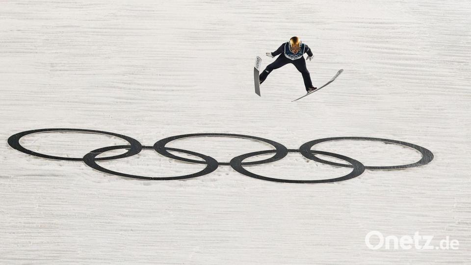 Für Philipp Raimund lief es bei diesen Winterspielen schon deutlich besser. Bild: Daniel Karmann/dpa
