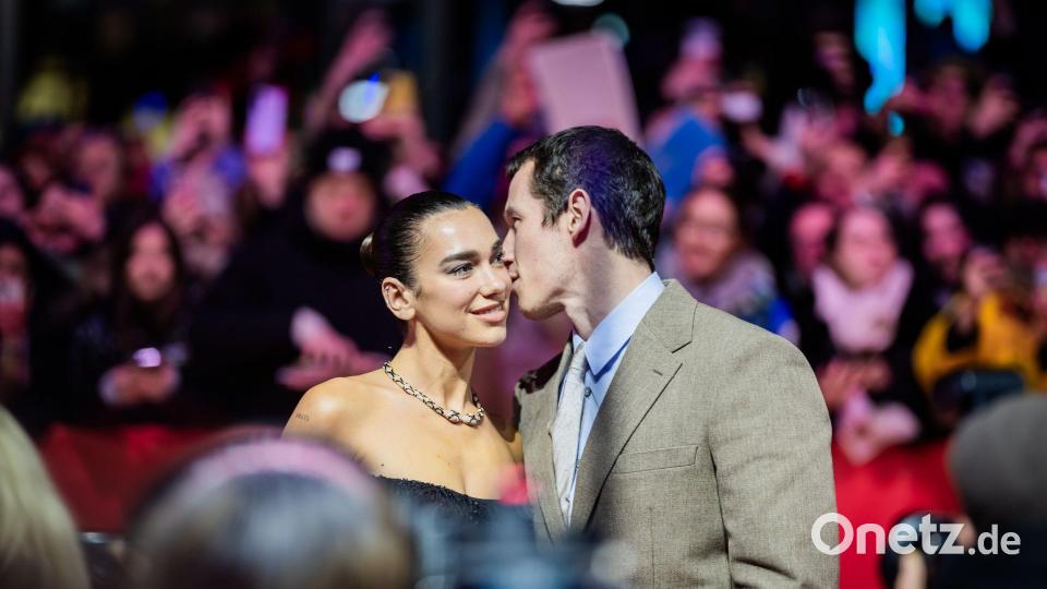 Popstar Dua Lipa besuchte überraschend die Berlinale. Bild: Christoph Soeder/dpa