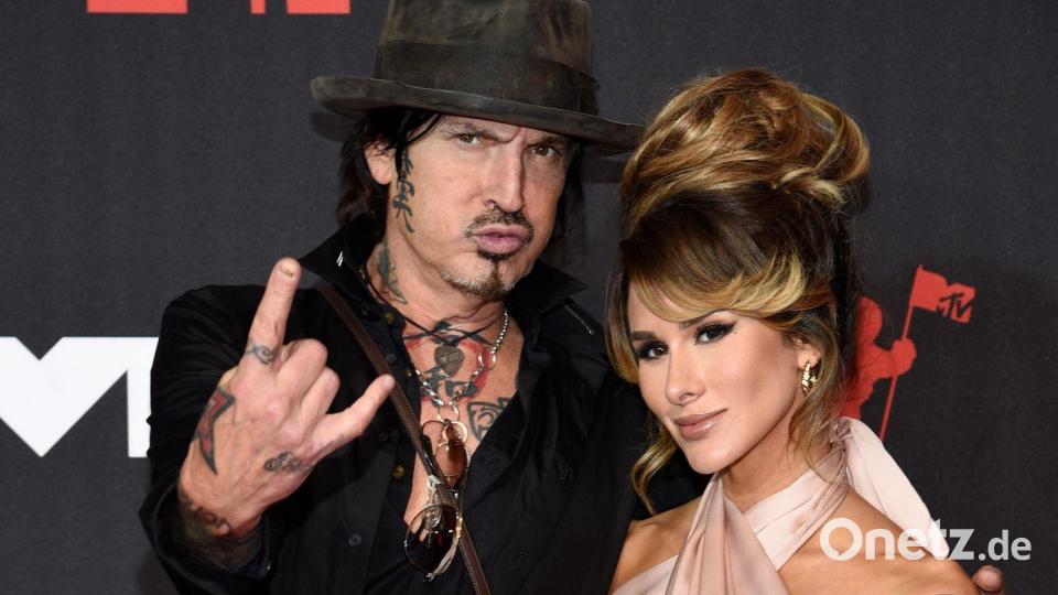 Für seine vierte Eheschließung wählte Tommy Lee den Valentinstag. Bild: Evan Agostini/Invision via AP/dpa