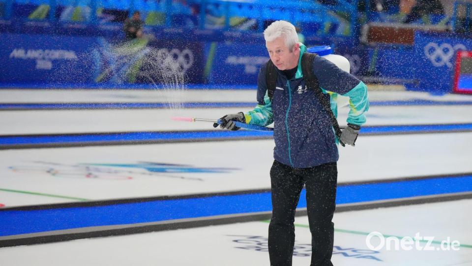 Mark Callan ist ein heimlicher Star der Winterspiele in Italien. Bild: Michael Kappeler/dpa