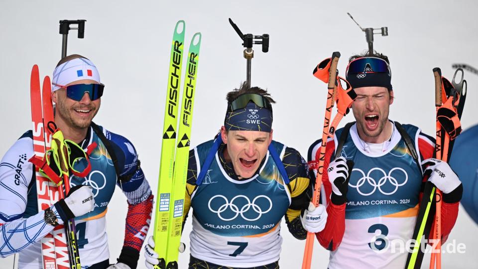 Bei den Männern jubeln die anderen, nur nicht die Deutschen. Bild: Hendrik Schmidt/dpa