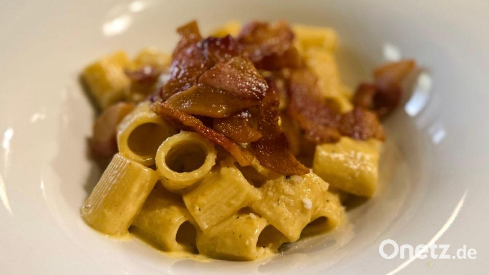 Die Carbonara: Immer schon italienisch oder eingeführt aus den USA? Bild: Christoph Sator/dpa
