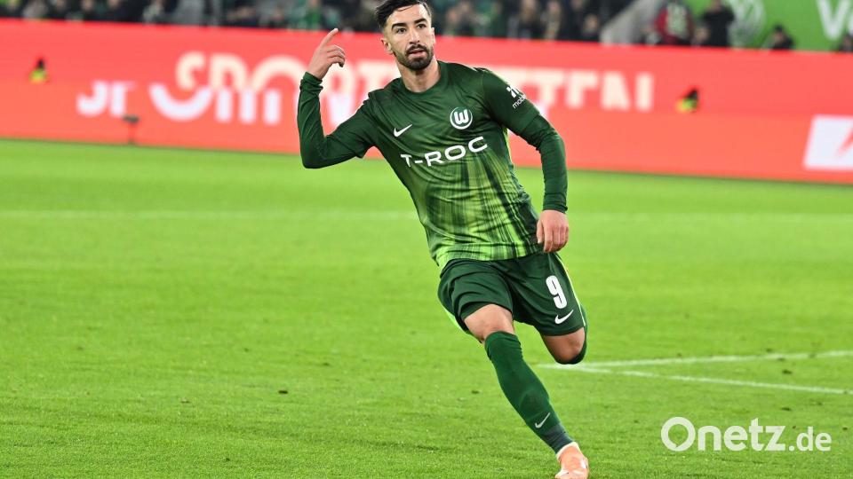 Mohamed Amoura jubelt Bild: Swen Pförtner/dpa