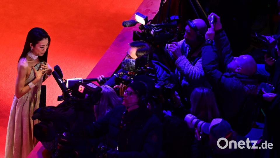 Die Berlinale gilt als besonders politisches Festival. (Archivbild) Bild: Sebastian Christoph Gollnow/dpa