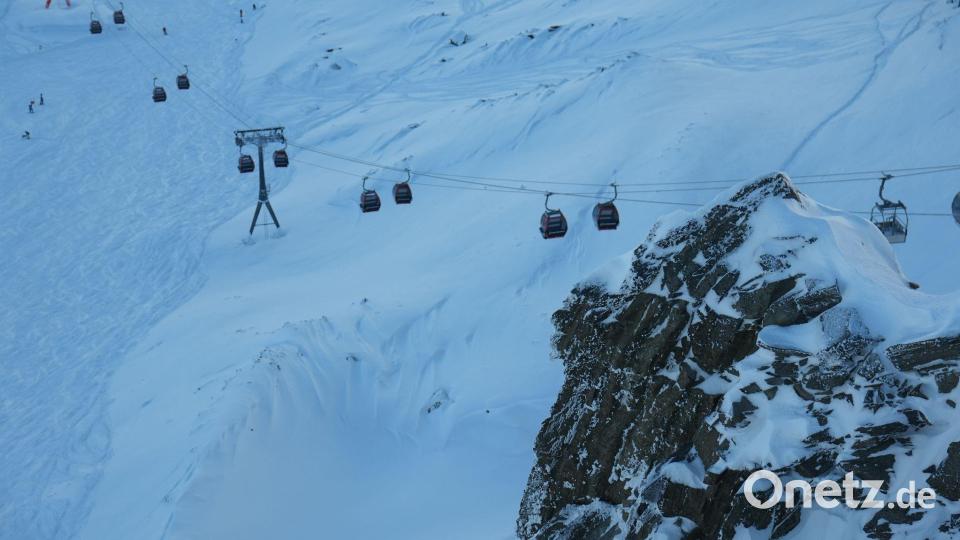 Das Skigebiet Stubaier Gletscher Bild: Jonathan Schmid/dpa