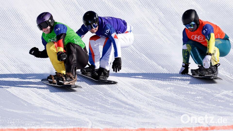 Sorgte für eine gute Ausgangslage: Leon Ulbricht (l). Bild: Oliver Weiken/dpa