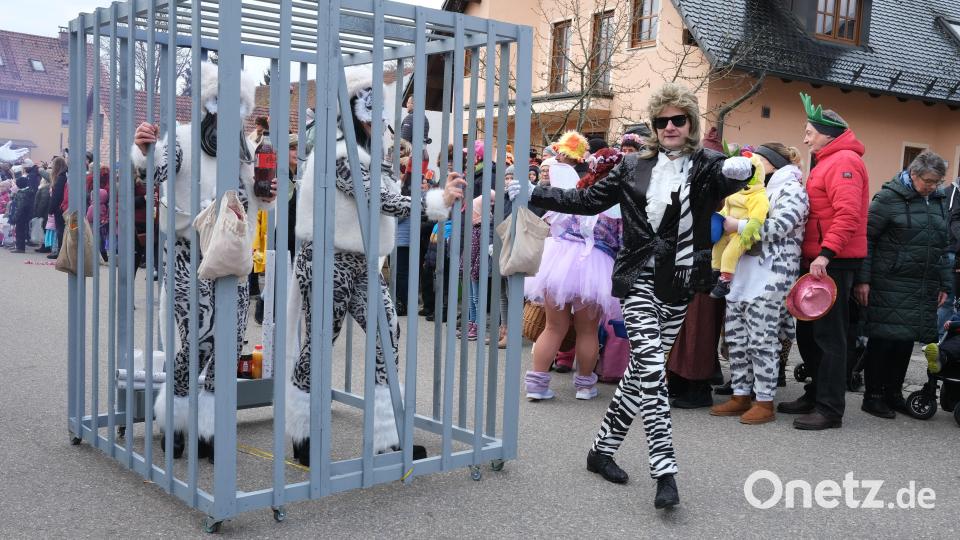 Die Magier Siegfried und Roy kehrten mit ihren weißen Tigern auf die Showbühne zurück. Bild: Hirsch