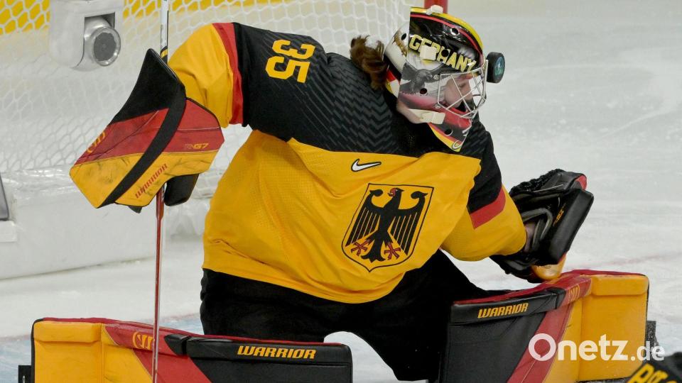 Torhüterin Sandra Abstreiter ist eine von vier Top-Spielerinnen im deutschen Team Bild: Peter Kneffel/dpa