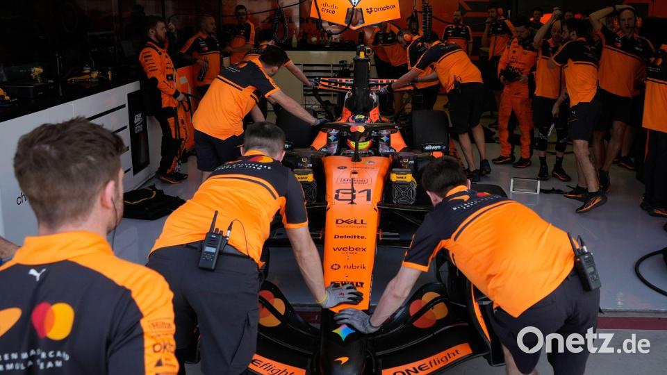 Neue Regeln? Lando Norris hat „nicht zu beklagen.“ (Archivbild) Bild: Altaf Qadri/AP/dpa