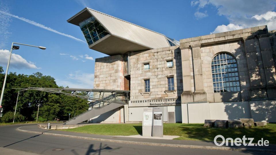 Das Dokumentationszentrum befindet sich in der Kongresshalle, die die Nazis ab 1935 errichteten, aber nicht fertigstellten. (Archivbild) Bild: picture alliance / Daniel Karmann/dpa