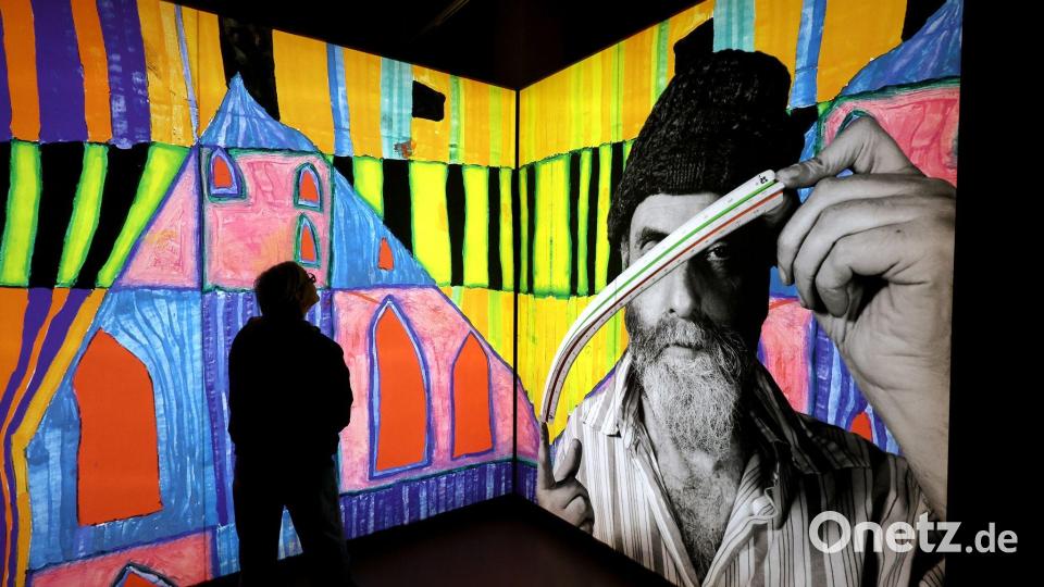 Friedensreich Hundertwasser soll auch die kommenden Jahre viele Kunstfreunde nach Lindau locken. (Archivbild) Bild: Karl-Josef Hildenbrand/dpa