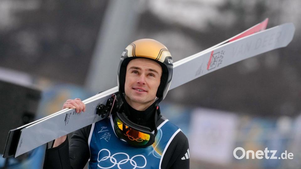 Will hoch hinaus: Vinzenz Geiger. Bild: Evgeniy Maloletka/AP/dpa