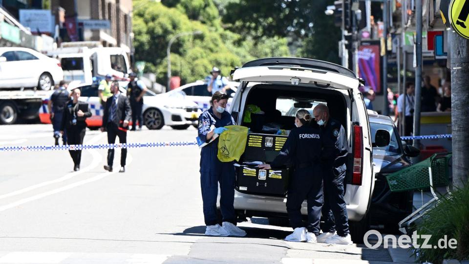 Eine Person erlag noch am Tatort ihren schweren Verletzungen Bild: Bianca De Marchi/AAP/dpa