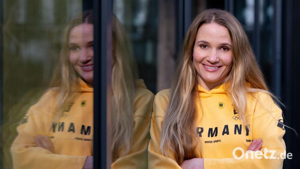 Tatjana Paller ist Deutschlands stärkste Skibergsteigerin. (Archivbild) Bild: Sven Hoppe/dpa