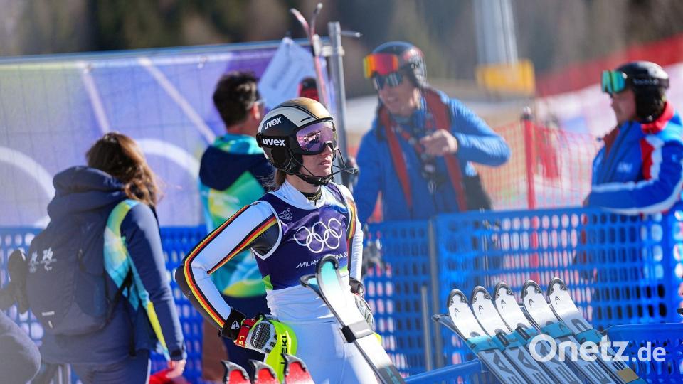 Medaillen-Traum geplatzt: Lena Dürr war sichtlich enttäuscht. Bild: Michael Kappeler/dpa