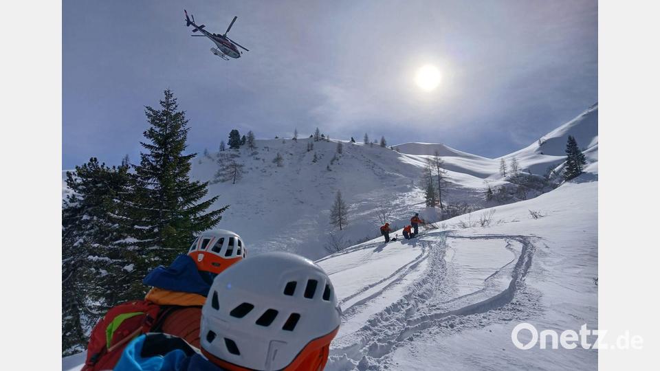 Zahlreiche Such- und Rettungseinsätze in Österreich. Bild: -/BERGRETTUNG SALZBURG/APA/dpa