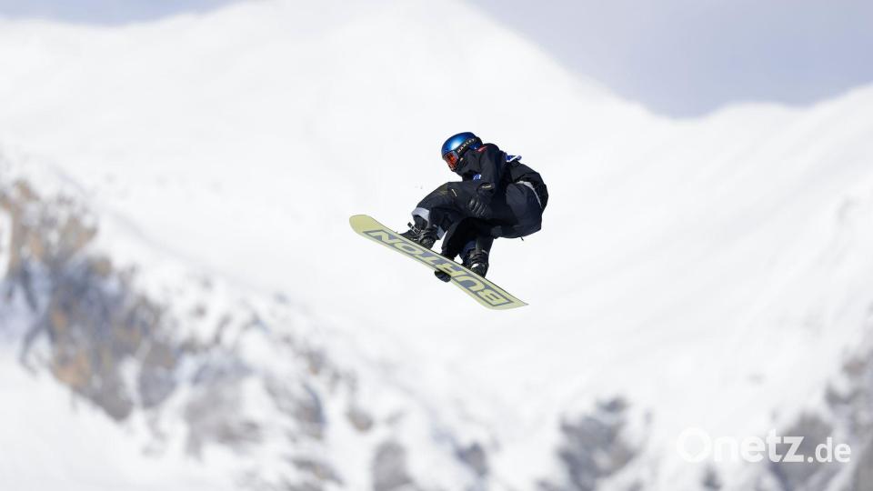 Auf dem Sprung zu Gold: Su Yiming Bild: Oliver Weiken/dpa