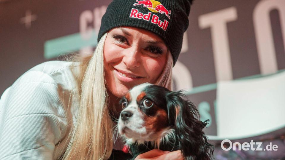 Im vergangenen Jahr starb bereits Lindsey Vonns Hund Lucy. Bild: Michael Kappeler/dpa