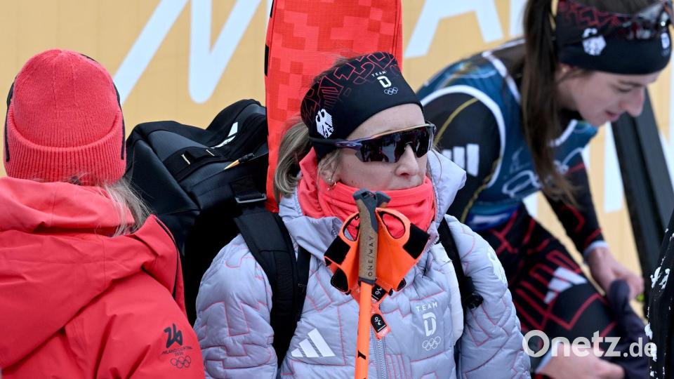 Weinte wieder bittere Tränen: Franziska Preuß. Bild: Hendrik Schmidt/dpa