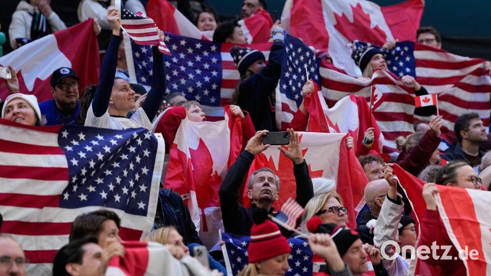 Die USA ist zum dritten Mal nach 1998 und 2018 Olympiasieger Bild: Hassan Ammar/AP/dpa