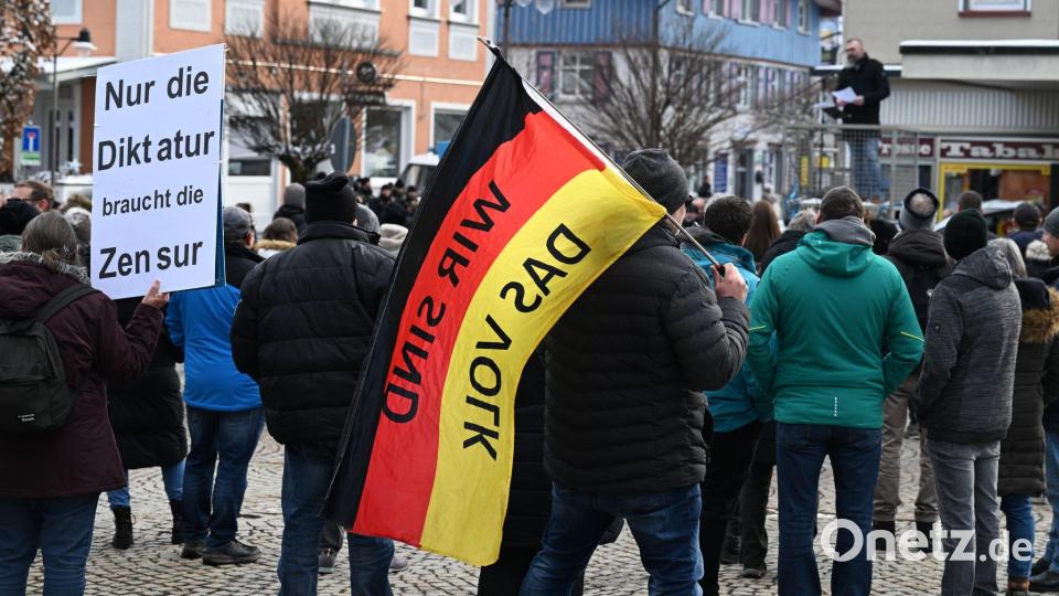 Viele in Ostdeutschland sind nicht zufrieden mit dem Funktionieren der Demokratie. (Archivbild) Bild: Felix Kästle/dpa