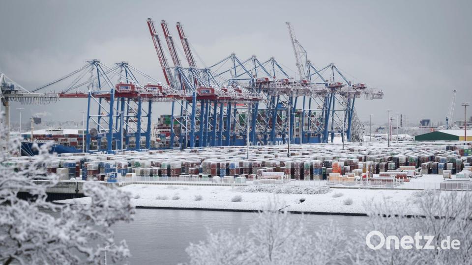 Schleppender Start für die deutsche Wirtschaft ins Jahr 2026. (Symbolbild) Bild: Christian Charisius/dpa