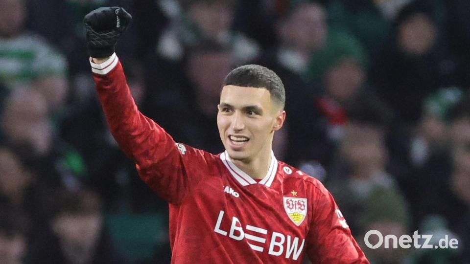 Ein wichtiger Faktor für den VfB: Torschütze Bilal El Khannouss. Bild: Steve Welsh/PA/AP/dpa
