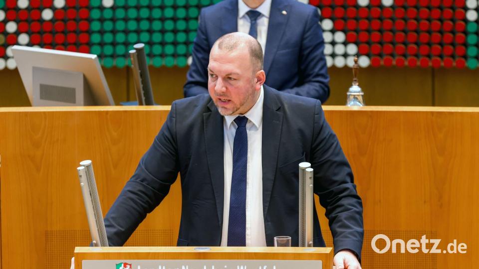 Der AfD-Politiker, Klaus Esser, sagt, seine 85-jährige Mitarbeiterin bereite aus dem Homeoffice heraus für ihn etwa Kleine Anfragen oder Anträge vor. (Archivfoto) Bild: Thomas Banneyer/dpa