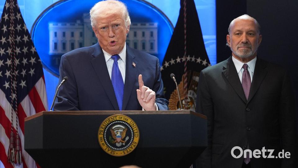 Nach Ansicht des Obersten Gerichts sind viele von Trumps Zöllen illegal. Bild: Evan Vucci/AP/dpa