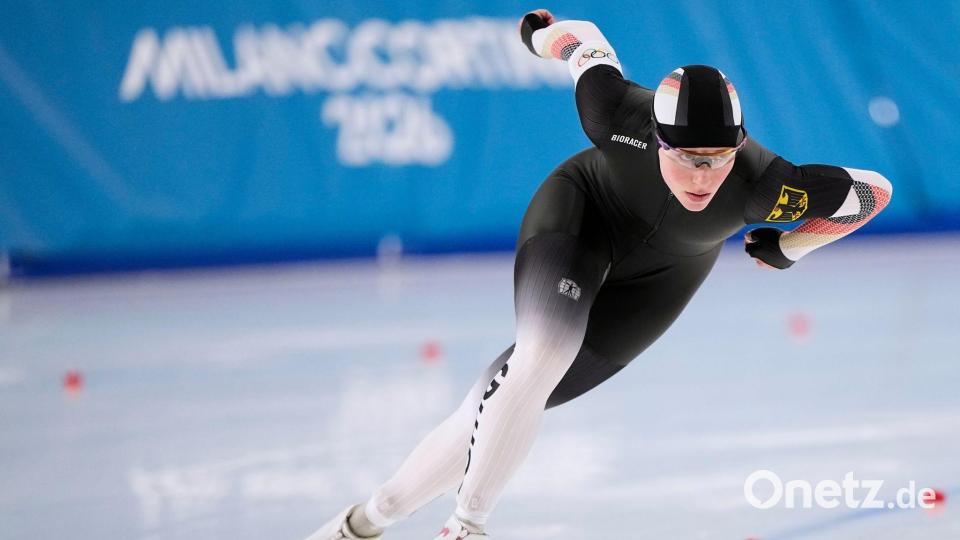 Lea Sophie Scholz hatte mit der Medaillenentscheidung nichts zu tun. Bild: Ben Curtis/AP/dpa