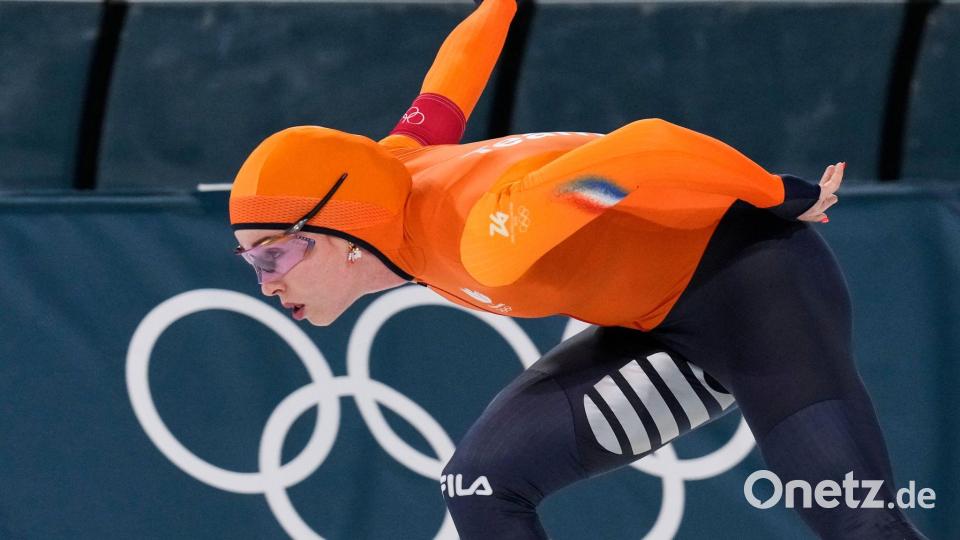 Die Niederländerin Antoinette Rijpma-de Jong holte sich ihren ersten Olympiasieg. Bild: Luca Bruno/AP/dpa