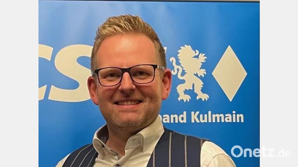 Marco Pscherer (CSU) ist der einzge Kandidat für das Amt des Kulmainer Bürgermeisters. Archivbild: Kurt Scharf