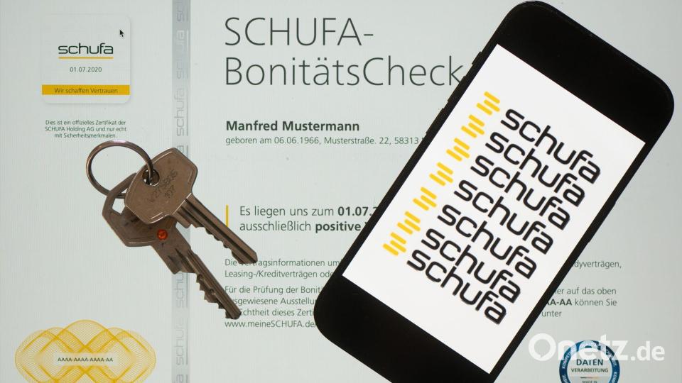 Die Berechnungen der Schufa sind für Banken, Onlinehändler, Mobilfunkanbieter, Autohäuser und Energielieferanten ein wichtiger Maßstab, wenn es um Verträge oder Kredite geht. (Symbolbild) Bild: Sebastian Kahnert/dpa