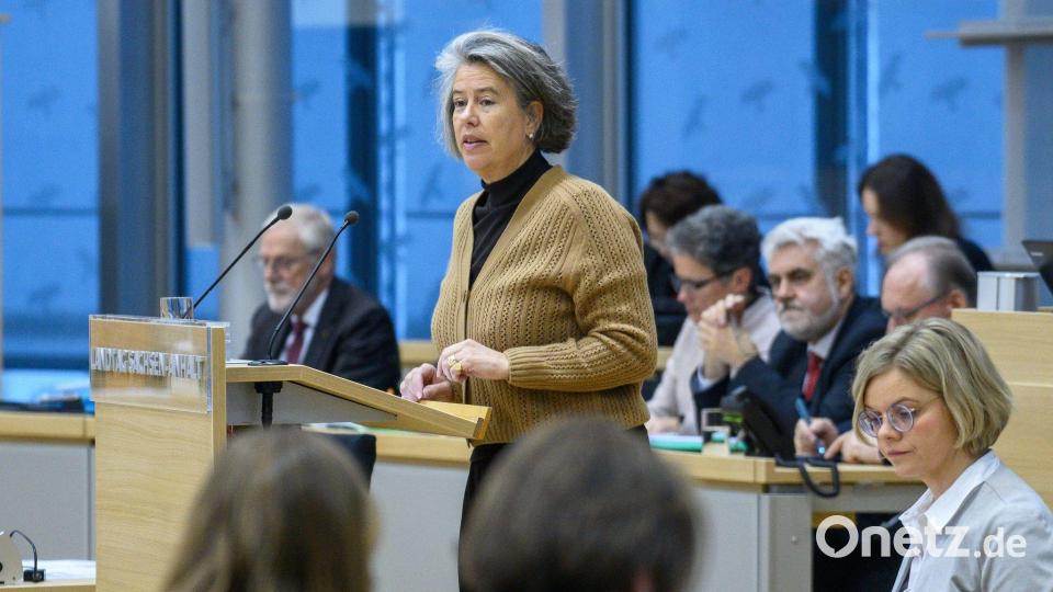 Sachsen-Anhalts Innenministerin, Tamara Zieschang (CDU) sagt: Sirenen sind als eines von mehreren Warnmitteln unverzichtbar. (Archivfoto) Bild: Klaus-Dietmar Gabbert/dpa