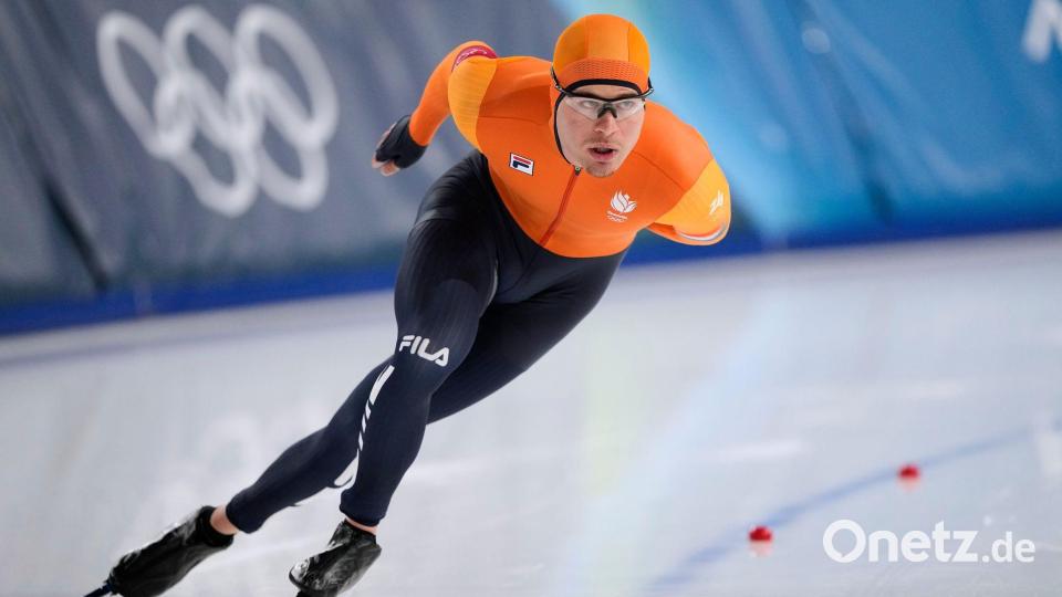 Joep Wennemars lief ein starkes Rennen - am Ende reichte es knapp nicht für eine Medaille. Bild: Ben Curtis/AP/dpa