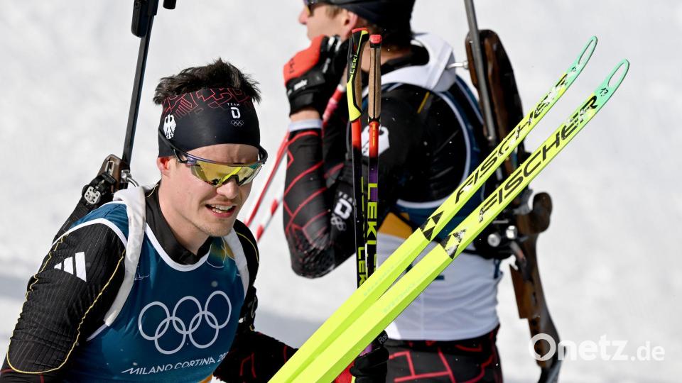 Enttäuschung pur nach Rang vier: Philipp Horn. Bild: Hendrik Schmidt/dpa