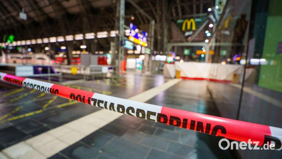 Die Tat geschah am Hauptbahnhof in der Nähe der Gleise. (Archivbild) Bild: Andreas Arnold/dpa