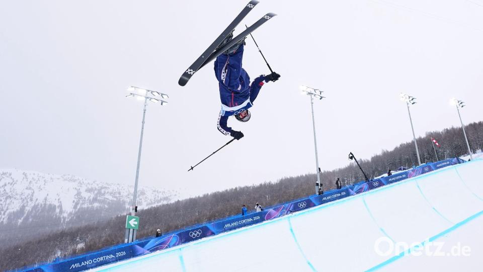 Hunter Hess (USA) in Aktion Bild: Gregory Bull/AP/dpa
