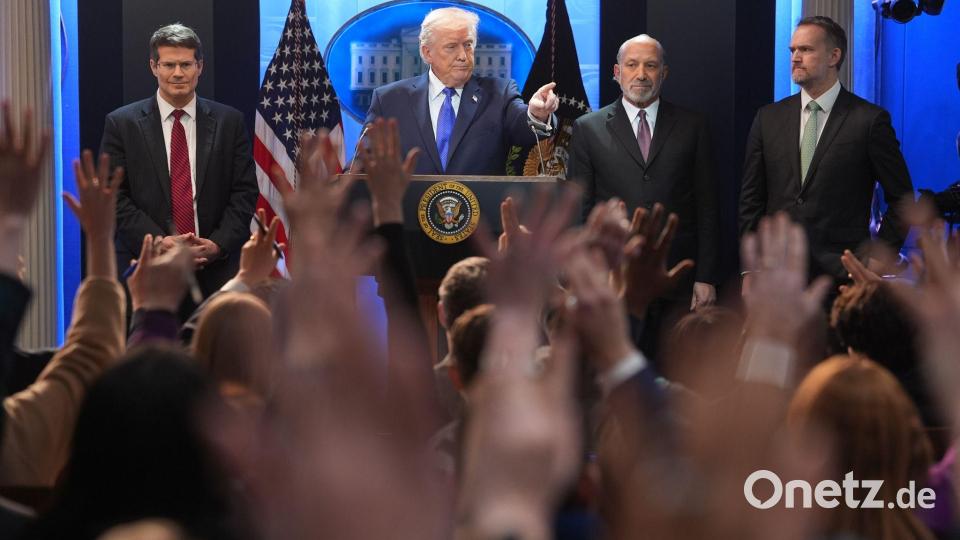 Betroffen von der Entscheidung sind alle Zölle, die Trump unter Berufung auf das Notstandsgesetz IEEPA etabliert hat. Bild: Evan Vucci/AP/dpa