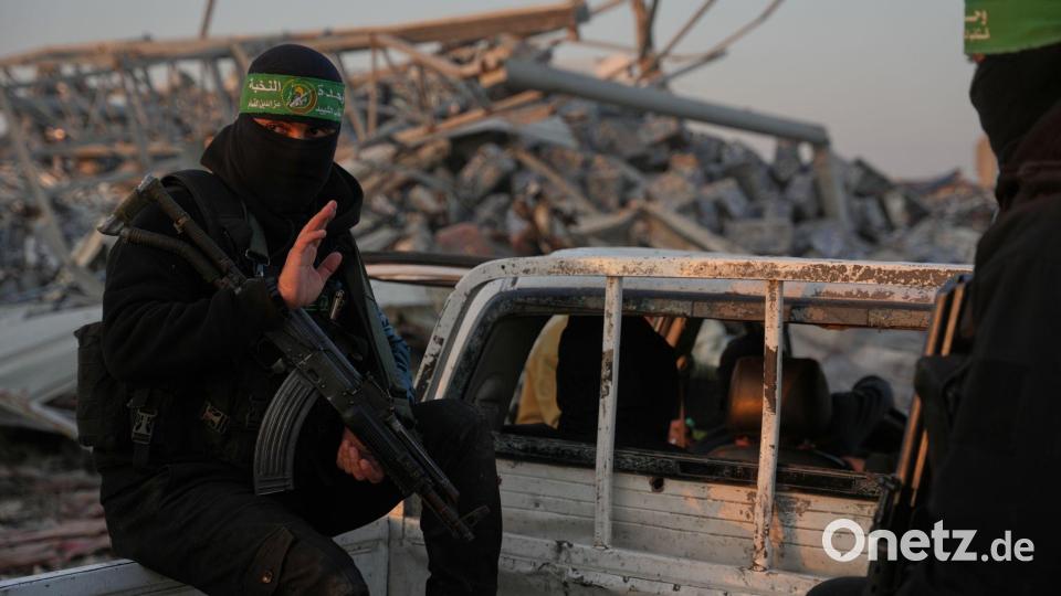 Die Hamas hat ihre Herrschaft in den von ihr kontrollierten Gebieten wieder weitgehend gefestigt. . (Archivbild) Bild: Abdel Kareem Hana/AP/dpa