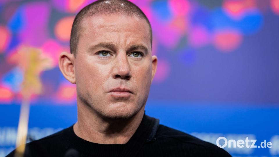 Channing Tatum ist in Berlin. Bild: Christoph Soeder/dpa