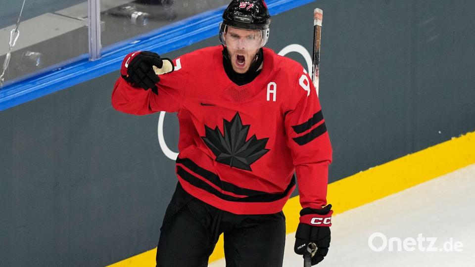 Bei Kanada steht insbesondere Weltklasse-Stürmer Connor McDavid im Fokus Bild: Hassan Ammar/AP/dpa
