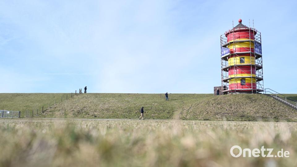 Überregional bekannt wurde der Leuchtturm durch einen Otto-Spielfilm. Bild: Lars Penning/dpa