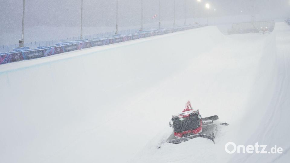 Der Wettbewerb soll am Sonntag nachgeholt werden. Bild: Lindsey Wasson/AP/dpa