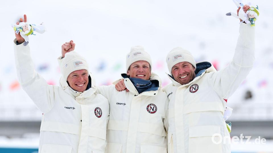 Norwegen dominiert in der Königsdisziplin der Langläufer. Bild: Daniel Karmann/dpa