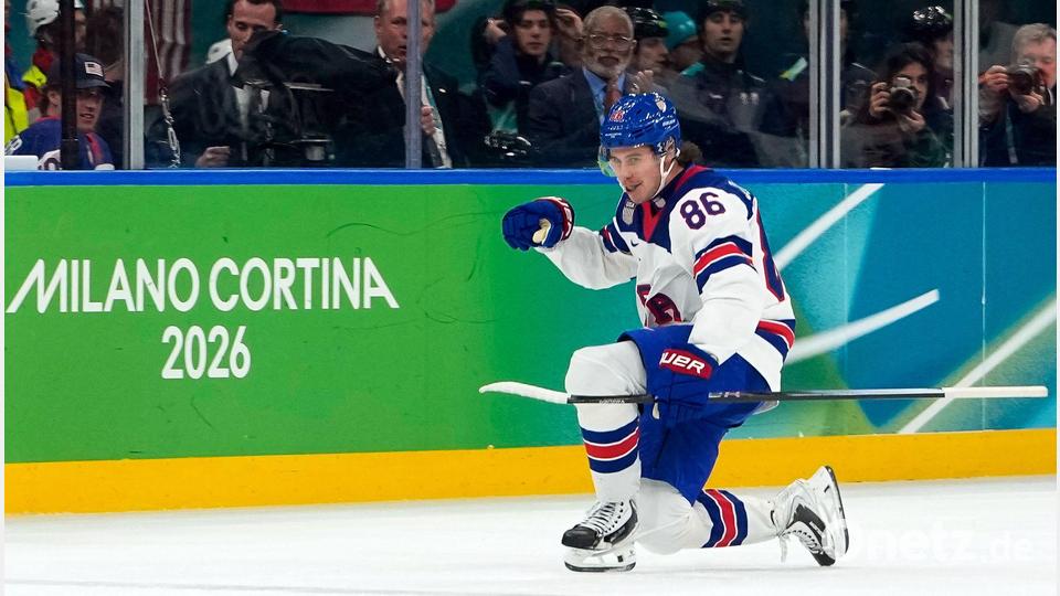 Für die USA wäre es der erste Olympiasieg seit 46 Jahren Bild: Petr David Josek/AP/dpa