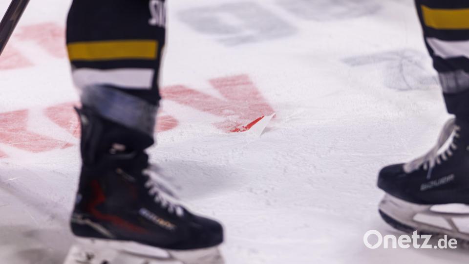 Szenen aus dem Oberpfalz-Derby zwischen den Eisbären Regensburg und den Blue Devils Weiden. Die Weidener mussten sich am Ende nach Penaltyschießen mit 3:4 geschlagen geben. Bild: Werner Moller