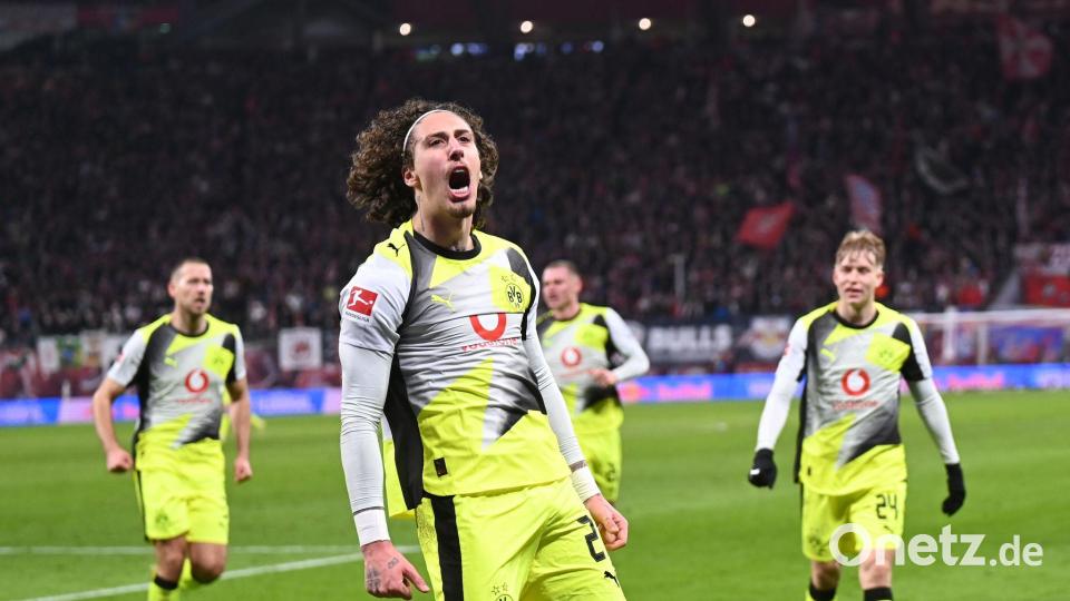 Fabio Silva feiert sein erstes Bundesliga-Tor. Bild: David Hammersen/dpa